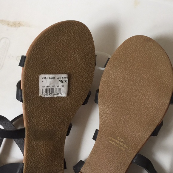 Black strapped tall gladiator - Picture 3 of 4